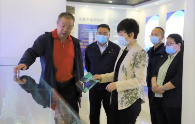 市委常委、宣傳部部長韋青到寶泰隆走訪調(diào)研