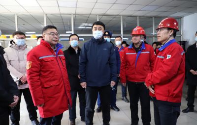 市委副書記、市長(zhǎng)李兵蒞臨寶泰隆開(kāi)展“兩會(huì)”前安全生產(chǎn)檢查