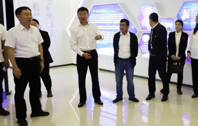 市審計(jì)局局長(zhǎng)王寶山一行到寶泰隆參觀調(diào)研